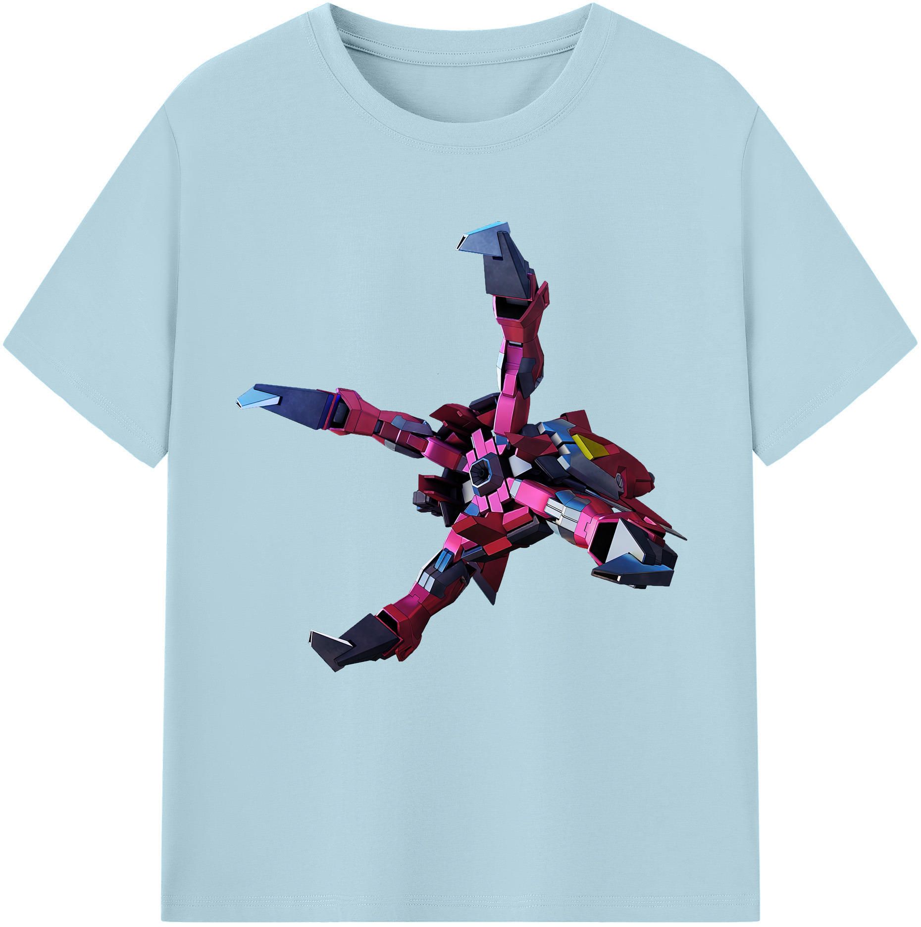 （画像用） 機動戦士ガンダム Mobile Suit Gundam 綿100％半袖Tシャツ（フロントプリント）